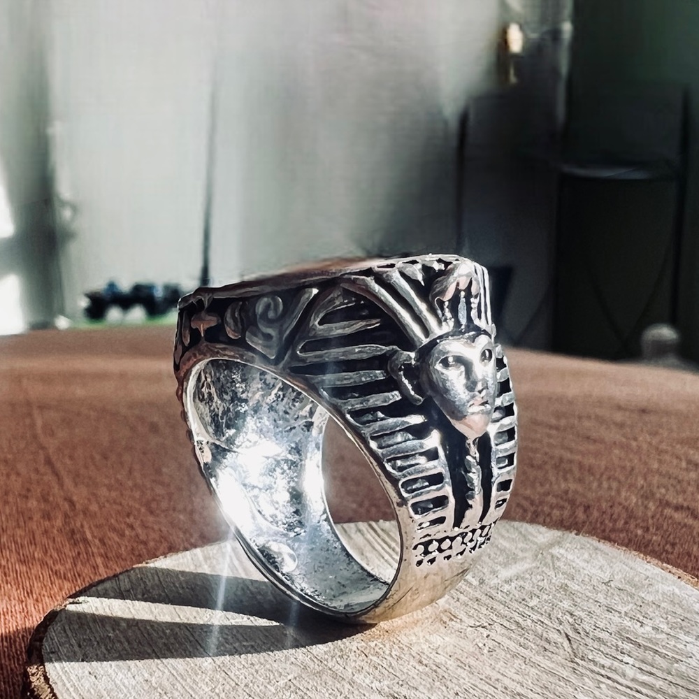 Tutankhamen Stainless Steel Ring